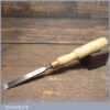Vintage W. Marples & Sons Carpenter’s 3/8” Firmer Chisel- Fully Refurbished