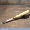 Vintage W. Marples & Sons Carpenter’s 3/8” Firmer Chisel- Fully Refurbished