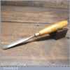 Vintage Robert Sorby Carpenter’s 3/8” Gouge Chisel - Sharpened Honed