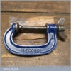 Vintage 2” Record Woodworking G Clamp - Good Condition Ready To Use