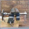 Unusual Vintage Vice Sash Clamp Head Mounted On Wood To Fit Bench Vice
