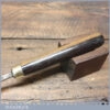 Vintage I. & H. Sorby Carpenter’s 1/4” Gouge Chisel Rosewood Handle - Sharpened Honed