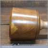 Handmade Wood Turned Reclaimed Old Lignum Vitae Mallet - Ash Handle