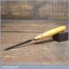Vintage W. Marples Carpenter’s Wood Carver’s 1/8” Sash Mortice Chisel - Sharpened Honed