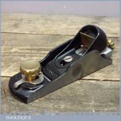 Good Stanley No: 60 ½a Block Plane - Adjustable Throat Iron