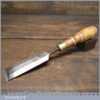 Vintage S. Tyzack Zyto Brand Carpenter’s 1 ½” Bevel Edge Chisel - Sharpened Honed