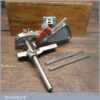 Vintage Boxed Marples M40 Plough Plane Complete - Fully Refurbished