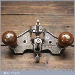 Vintage Stanley USA No: 71 Hand Router Plane - Good Condition