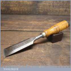 Rare Vintage Wallins Of Sweden Carpenter’s 1 ½” Bevel Edge Chisel - Sharpened Honed