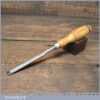 Vintage Wallins Of Sweden Carpenter’s 3/8" Bevel Edge Chisel - Sharpened Honed
