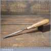 Vintage Ward & Payne Chisel Rounded Flat Woodcarving Chisel