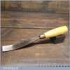 Vintage Ashley Isles 1” Curved Wood Carving Gouge Chisel - Refurbished Sharpened