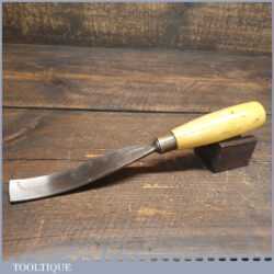 Vintage Ashley Isles 1” Curved Wood Carving Gouge Chisel - Refurbished Sharpened