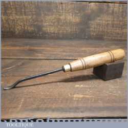 Vintage S.J. Addis W&P 3/8” No: 21 Woodcarving Spoon Bit Chisel - Refurbished