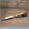 Vintage William Marples 7/8” Straight Woodcarving Gouge Chisel - Fully Refurbished