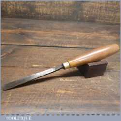 Vintage Herring Bros 1/2” No: 4 Straight Woodcarving Gouge Chisel - Fully Refurbished
