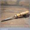 Vintage Ward & Payne 3/8” Straight Wood Carving In-Cannel Gouge Chisel - Refurbished