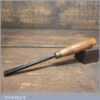 Vintage S.J. Addis W&P 5/16” Straight Wood Carving V No: 39 Parting Chisel - Refurbished