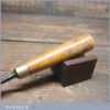 Vintage W. Marples 9/16” Straight Wood Carving In-Cannel Gouge Chisel - Refurbished