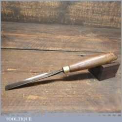 Vintage Ward & Payne 7/16” Straight Woodcarving Gouge Chisel - Refurbished Sharpened