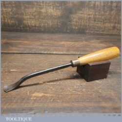 Vintage Edward Preston 5/8” Woodcarving Spoon Gouge Chisel - Refurbished Sharpened