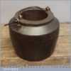 Large 2 Pint Antique Kenrick Cast Iron Heavy Glue Pot