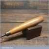 Vintage Herring Bros 3/32” Straight Woodcarving Veiner Gouge Chisel - Refurbished