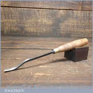 Vintage German Hero 3/16” No: 32 Woodcarving Spoon Gouge Chisel - Refurbished