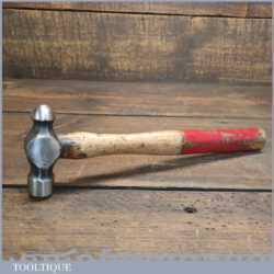 Vintage William Whitehouse Atlas Forge 3/4lb Ball Pein Hammer - Good Condition