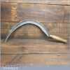 Vintage Brades Mills Reap Hook Sickle - Sharpened Ready For Use