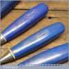 Vintage Set Of 5 Marples Blue Chip Firmer Chisels 1/4” - 1 ¼” - Good Condition