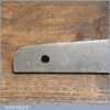 Rare Antique Saw Makers Straight Edge 25 ¼” Long & Shaping Tool Stamped W. Noyce