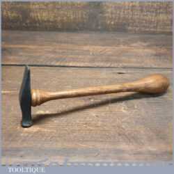 Unusual Vintage Jewellers Cross Pein Hammer Bulbous Handle - Good Condition