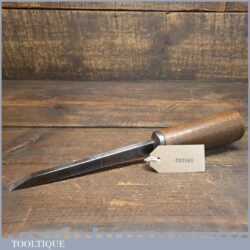 Vintage Carpenter’s 3/8” Cast Steel Mortice Chisel - Sharpened Honed
