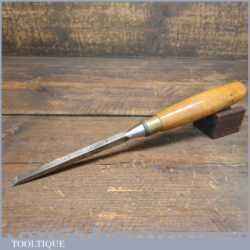 Vintage Carpenter’s 5/16” Cast Steel Sash Mortice Chisel - Sharpened Honed