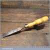 Vintage Manual Tool Sheffield Carpenter’s 3/4” Firmer Chisel - Fully Refurbished