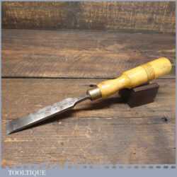 Vintage Manual Tool Sheffield Carpenter’s 3/4” Firmer Chisel - Fully Refurbished