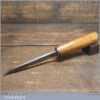 Vintage P Ross & Sons Carpenter’s 1/4” Cast Steel Mortice Chisel - Sharpened Honed