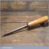 Vintage P Ross & Sons Carpenter’s 1/4” Cast Steel Mortice Chisel - Sharpened Honed