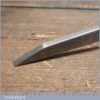 Vintage P Ross & Sons Carpenter’s 1/4” Cast Steel Mortice Chisel - Sharpened Honed