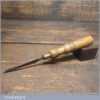 Vintage Wilkinson Carpenter’s Woodcarver’s 1/8” Sash Mortice Chisel - Sharpened Honed