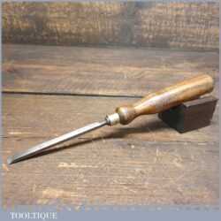 Vintage Mawhood Bros Palm Tree Carpenter’s 1/4” Firmer Chisel - Fully Refurbished