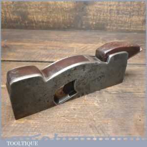 Rare Antique Edward Preston 1825-1889 Cast Steel Shoulder Plane - Rosewood Infill