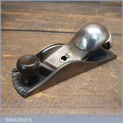 Antique Stanley Rule & Level Co USA No: 140 Skew Rabbet Block Plane Pat Date 1894