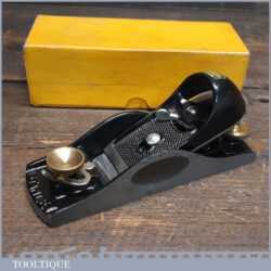 Near Mint Vintage Boxed Stanley No: 9 ½ Adjustable Throat Block Plane - Fully Refurbished