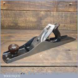 Scarce Antique Union Mfg USA Co No: 06 Low Knob Jointer Plane Corrugated Sole