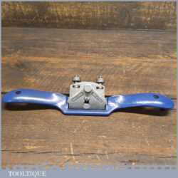 Vintage Record No: 0151 Adjustable Curved Sole Metal Spokeshave - Fully Refurbished