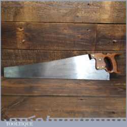 Vintage Spear & Jackson Spearior 24” Rip Saw 7 TPI - Refurbished Sharpened