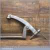 Vintage Cast Steel Bench Holdfast Clamp1 1/32” Main Stem - Good Condition