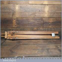 Vintage Presentation Beechwood Artist Easel Dated 1959 - Good Condition